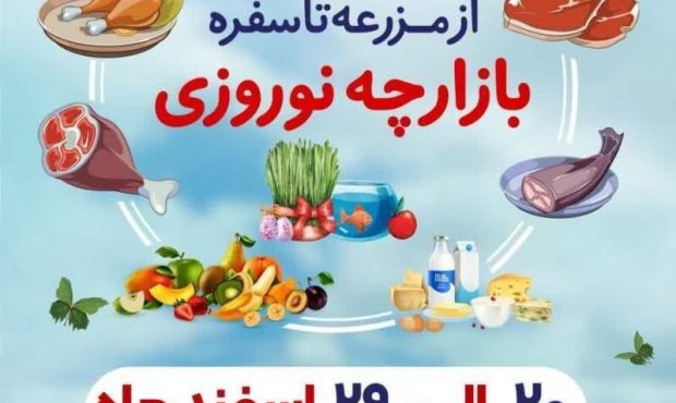 گشایش بازارچه نوروزی “از مزرعه تا سفره” در یزد